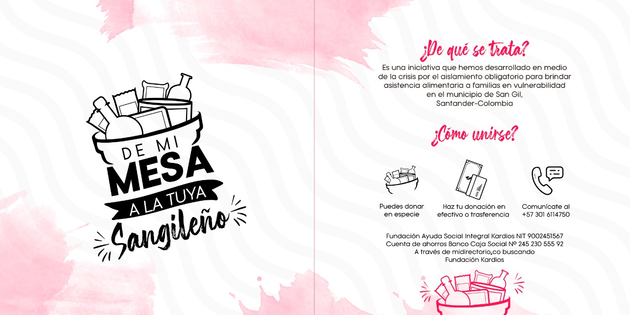 De mi mesa a la tuya sangileño